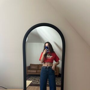 Fiorucci vintage angels cropped tee